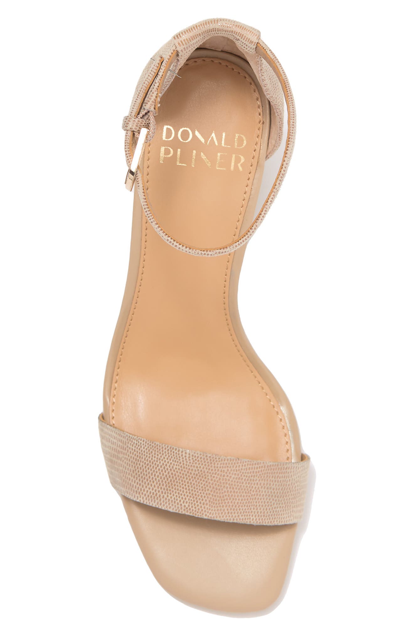 Priyah Lizard Print Suede Sandal, Alternate, color, SAND