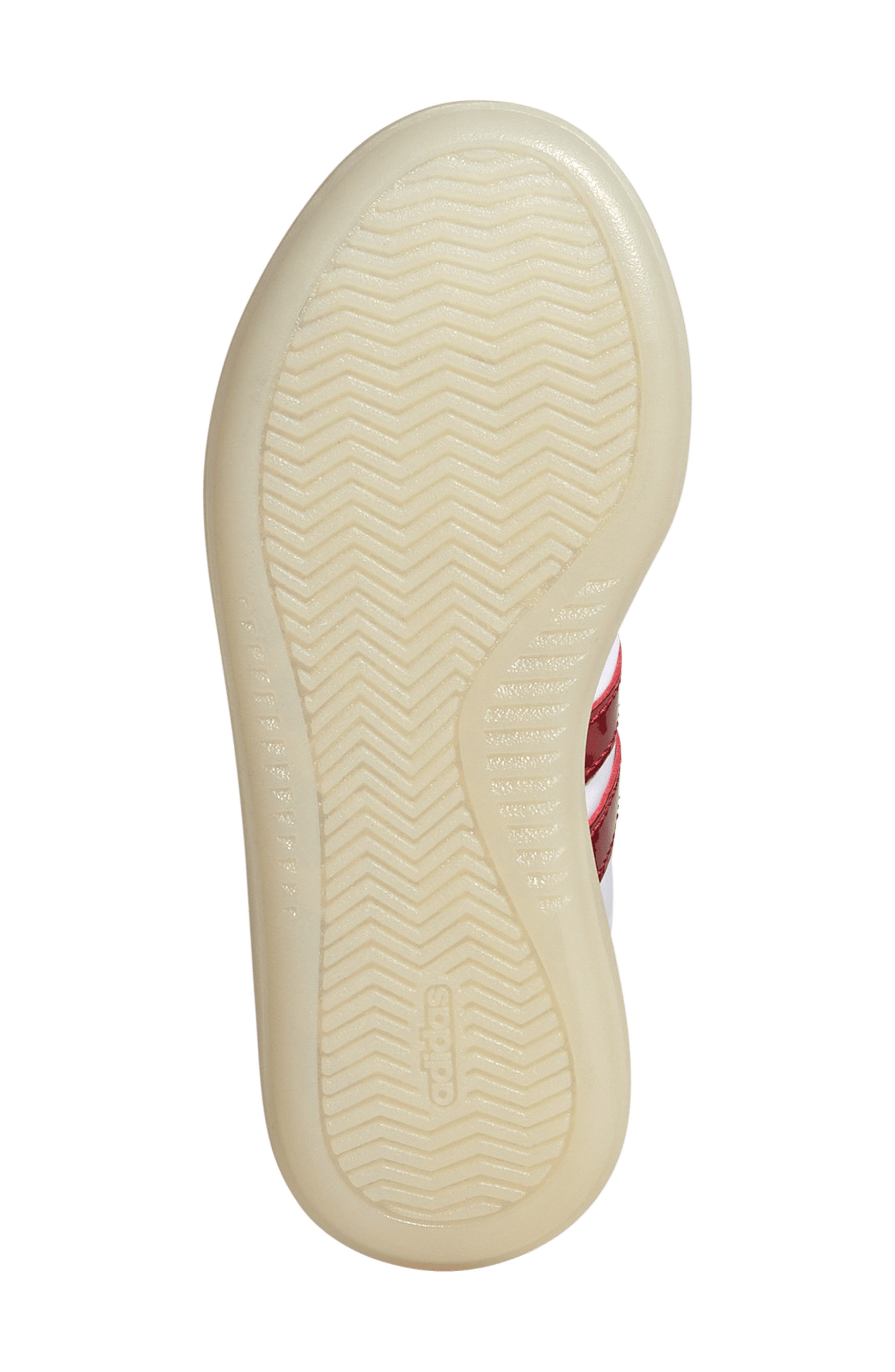 adidas Kids' Barreda Decode Low Top Sneaker, Alternate, color, White/ Pure Ruby/ Off White