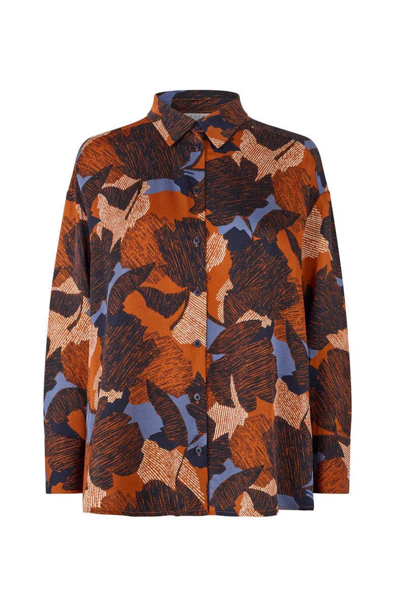 Masai Copenhagen MaIfo Long Sleeve Collared Shirt, Alternate, color, Autumnal