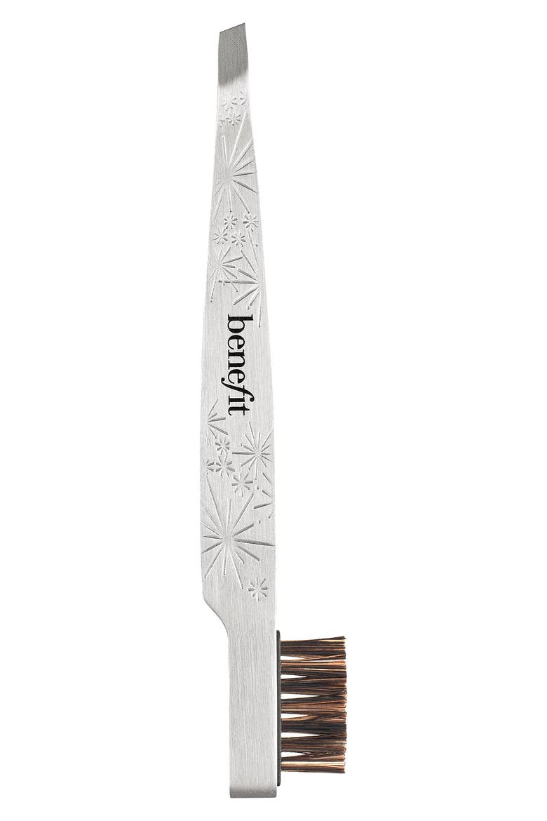 Benefit Grooming Tweezer & Brush, Main, color, NO COLOR