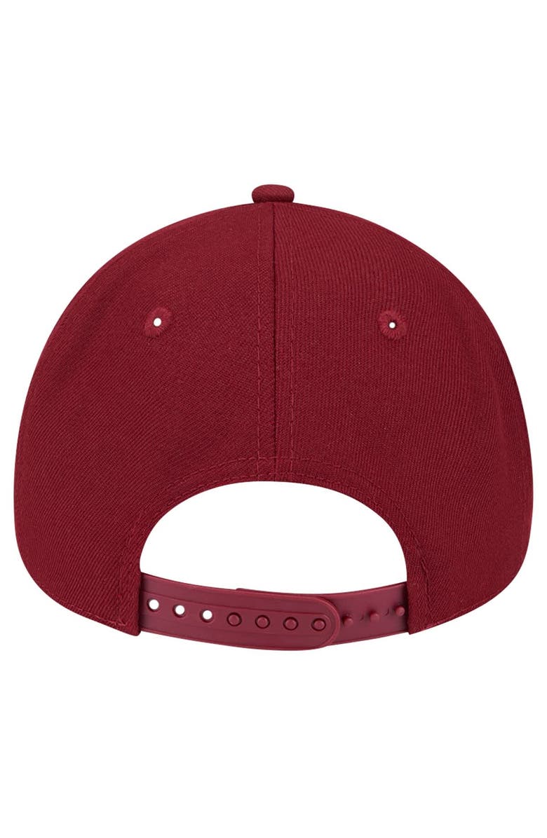 New Era Men's New Era Burgundy Colorado Avalanche Core A-Frame 9FORTY Adjustable Hat, Alternate, color, Burgundy