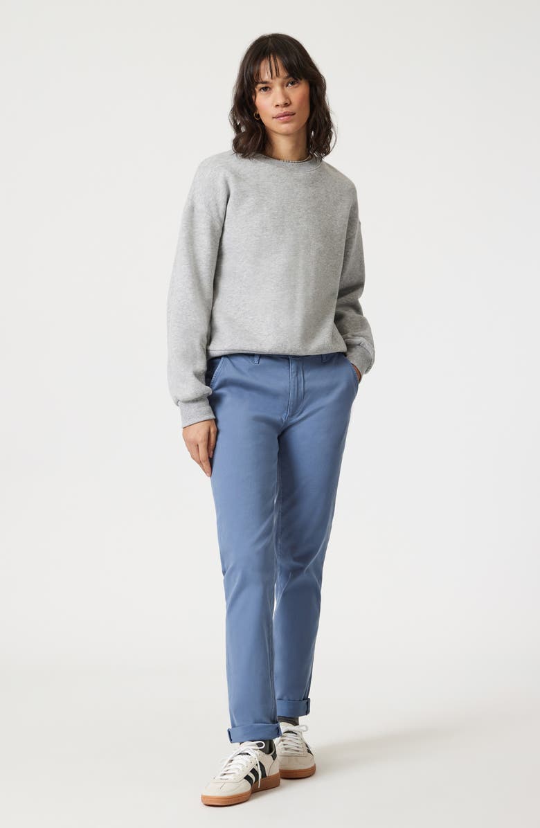 Mavi Jeans Kathleen High Waist Slim Chinos, Alternate, color, Riviera Casual Twill