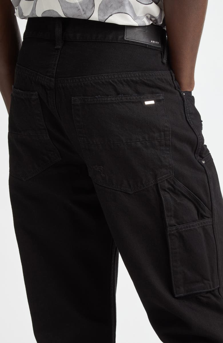 AMIRI Carpenter Jeans, Alternate, color, Black Od
