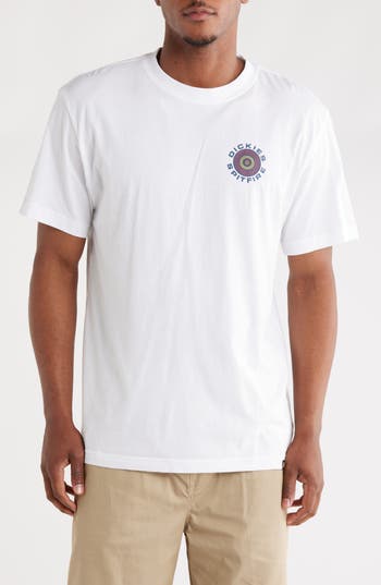 Dickies X Spitfire Cotton Graphic T-shirt In White
