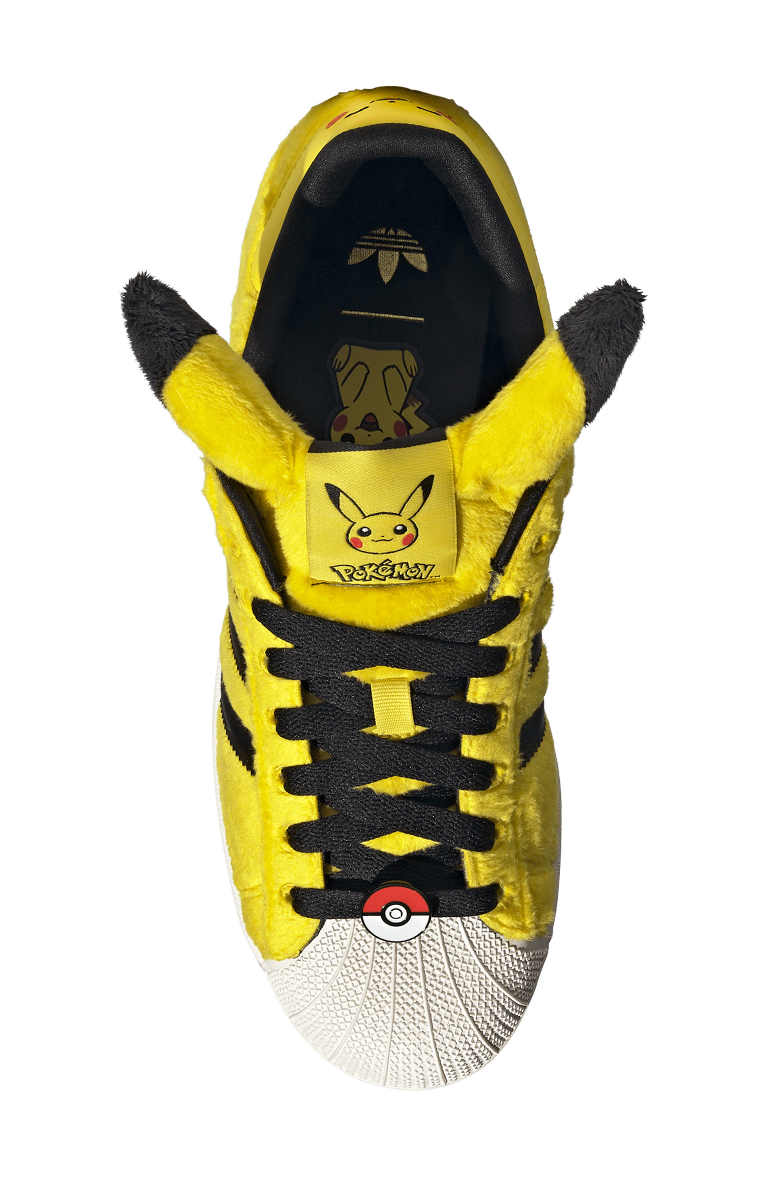 Gender Inclusive Superstar Sneaker, Alternate, color, YELLOW/ YELLOW/ CORE BLACK