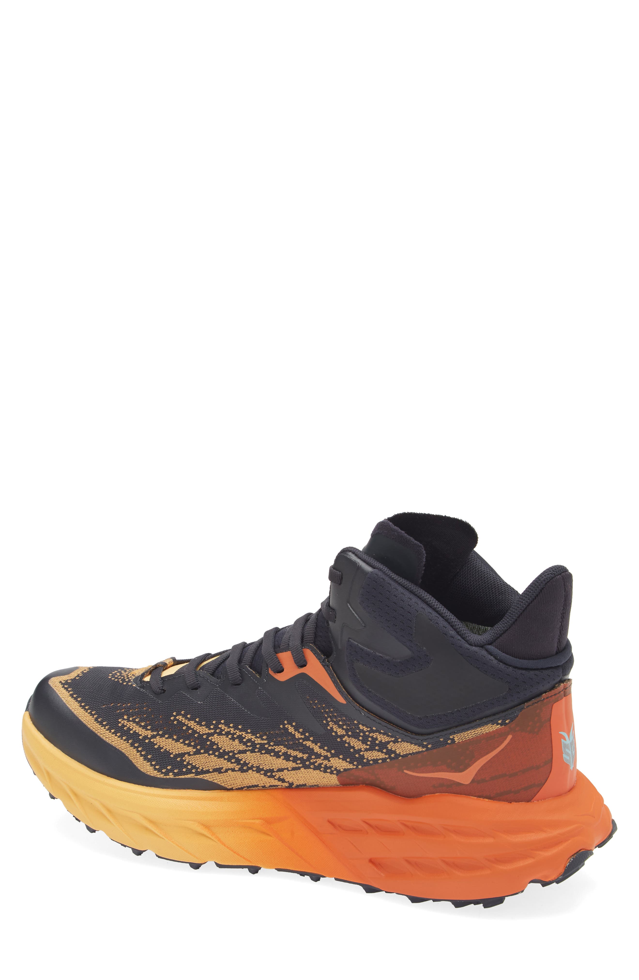 Speedgoat 5 Mid Gore-Tex Trail Running Shoe, Alternate, color, BLUE GRAPHITE / AMBER YELLOW