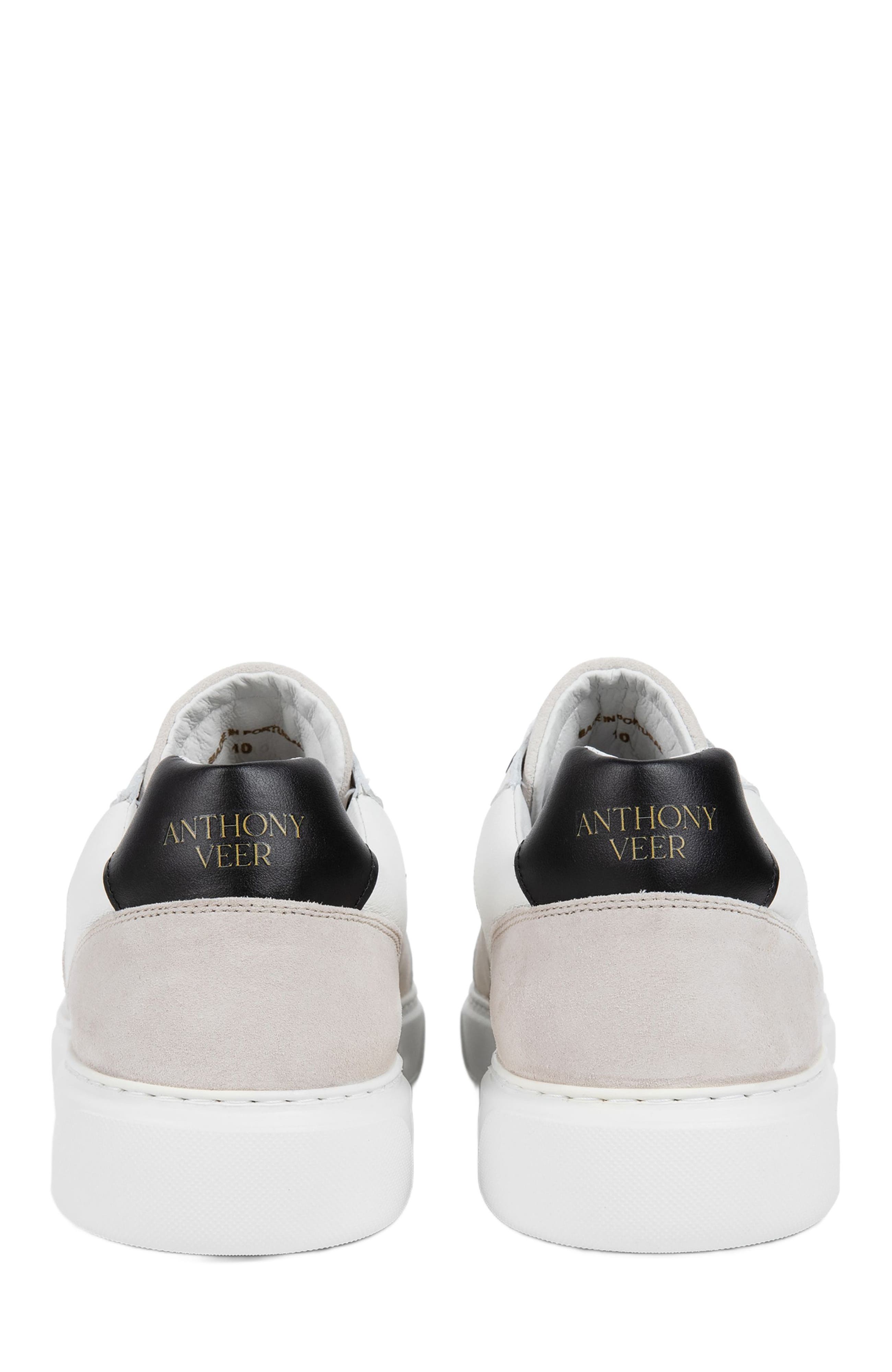 Anthony Veer Acton Court Sneaker, Alternate, color, White Black Multi
