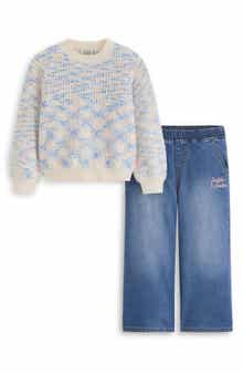 Scotch & Soda Kids' Sweater & Jeans Set