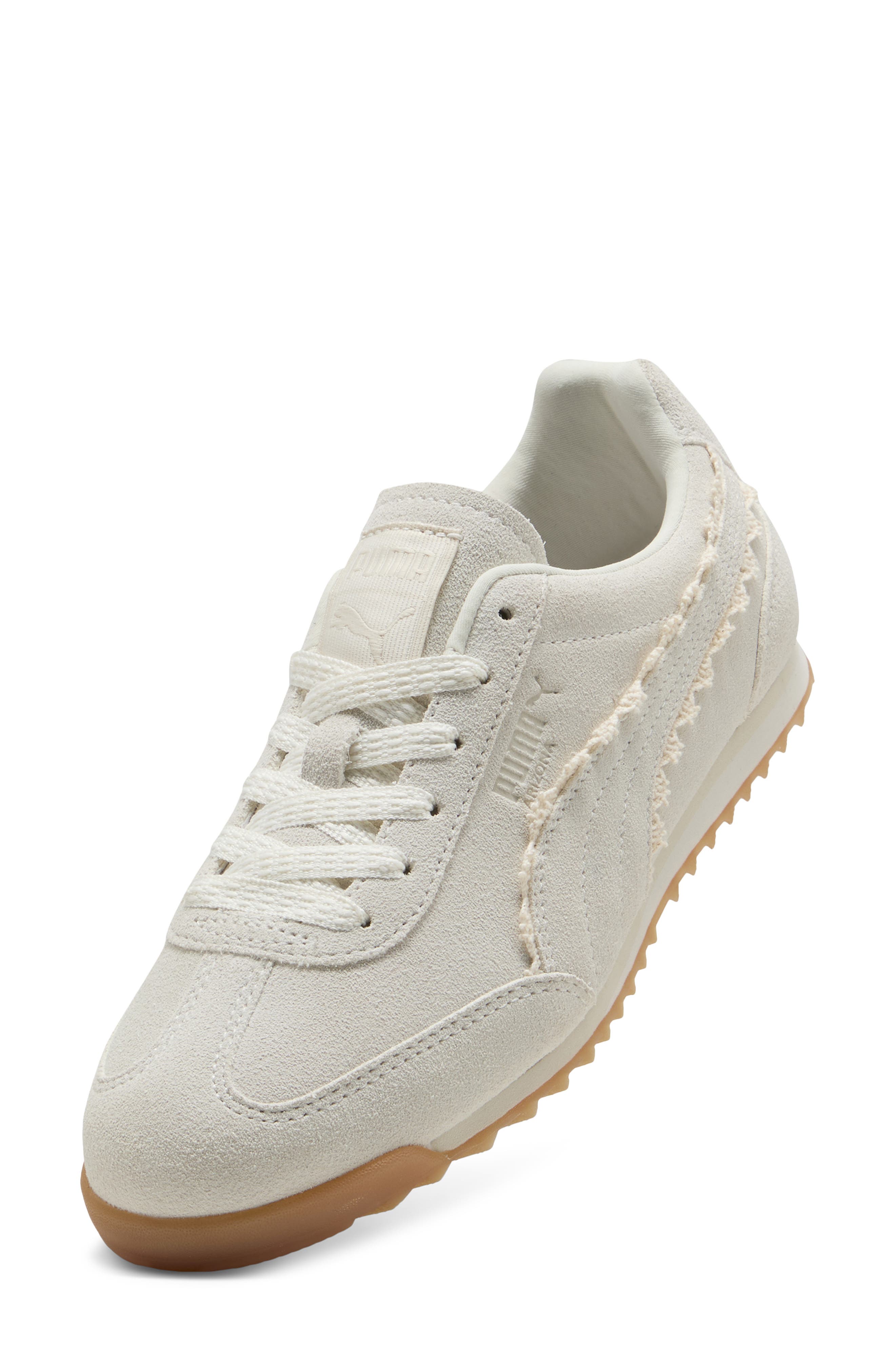 PUMA Arizona Lace Sneaker, Alternate, color, Warm White/ Caramel Latte