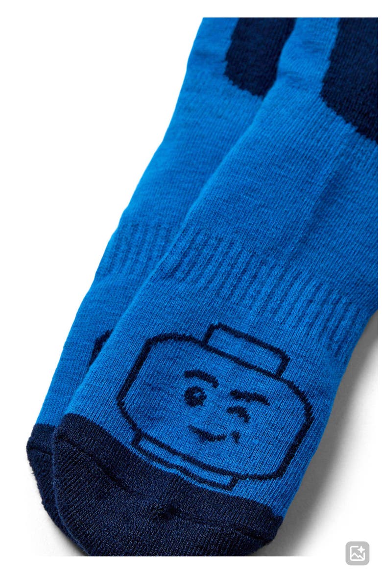 Kids' Ski Socks, Alternate, color, BLUE