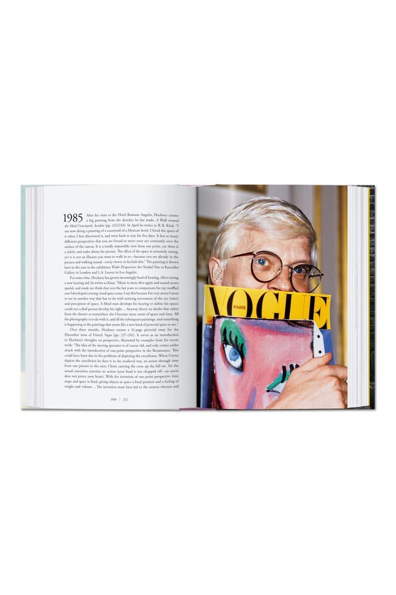 David Hockney A Chronology 45th ed Book, Alternate, color, WHITE