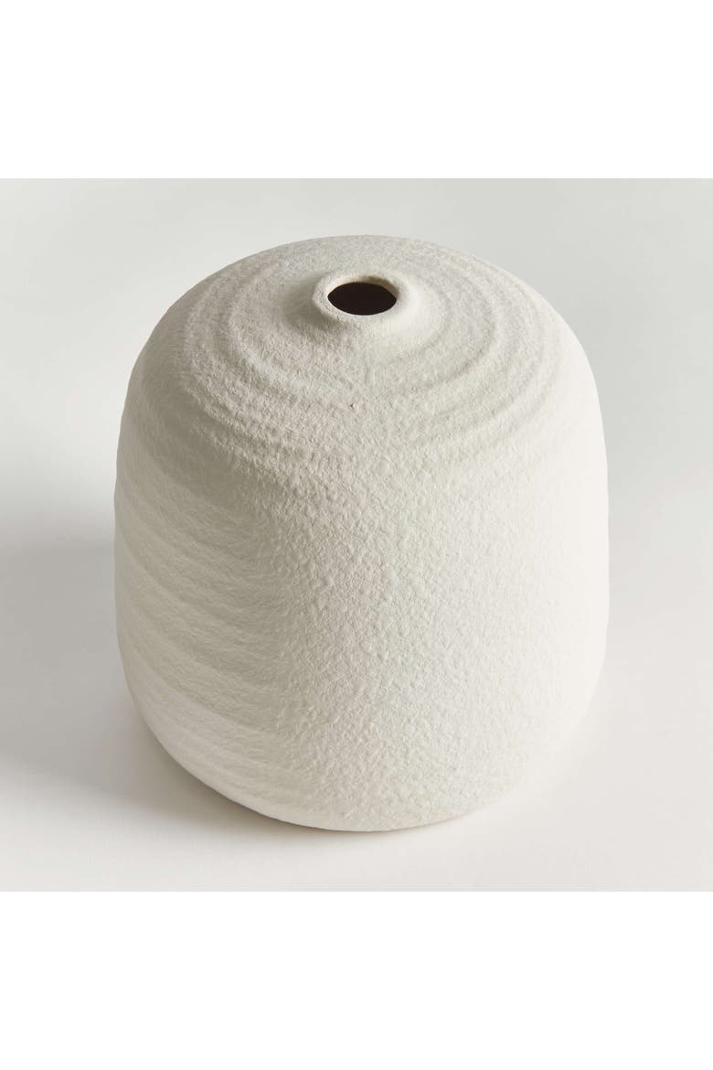 Lemore Vase, Alternate, color, White