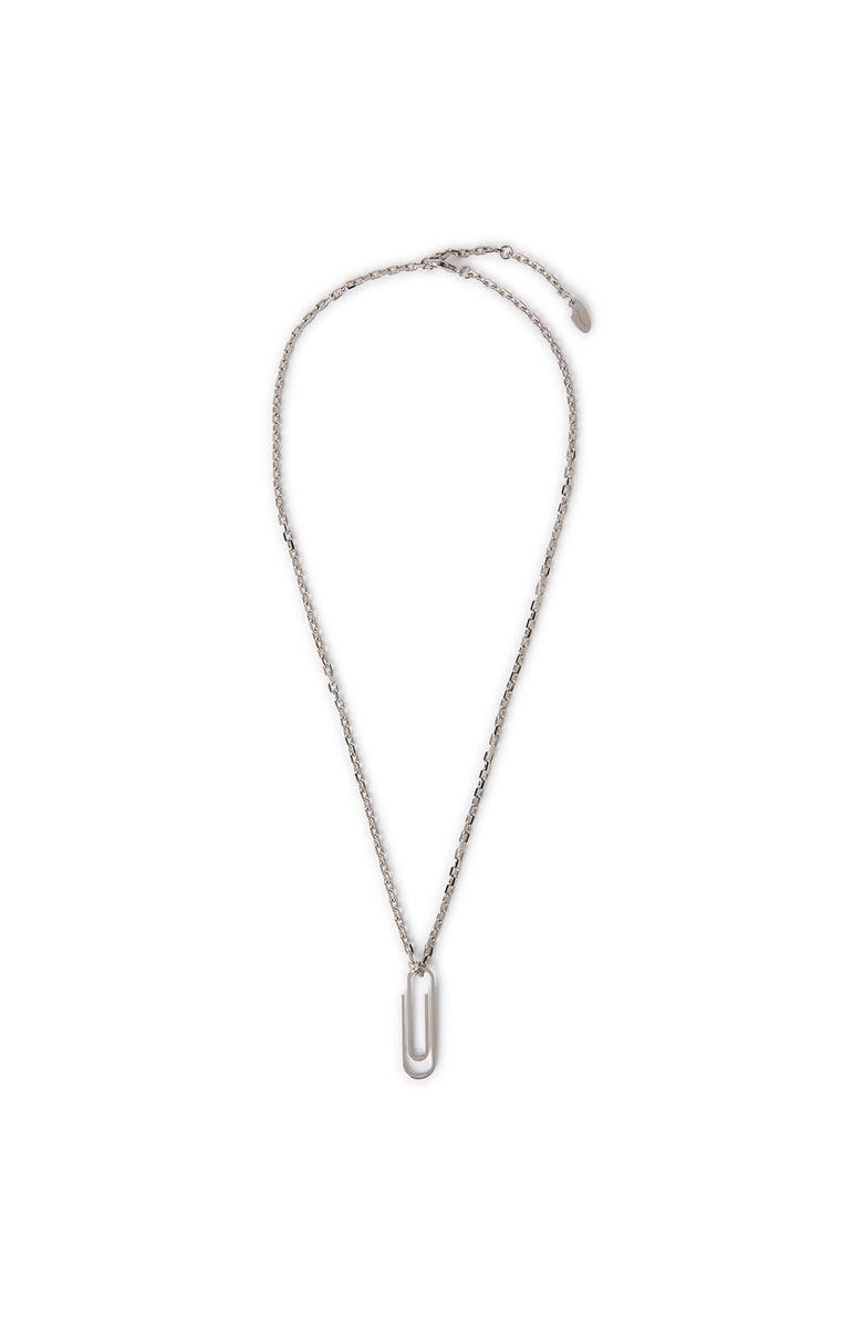 OFF WHITE Men's Paperclip Necklace, Main, color, 