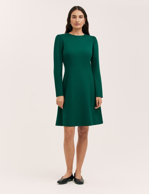 Eva Ponte Jersey Dress
