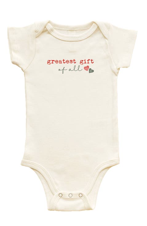 Greatest Gift Of All Organic Baby Bodysuit