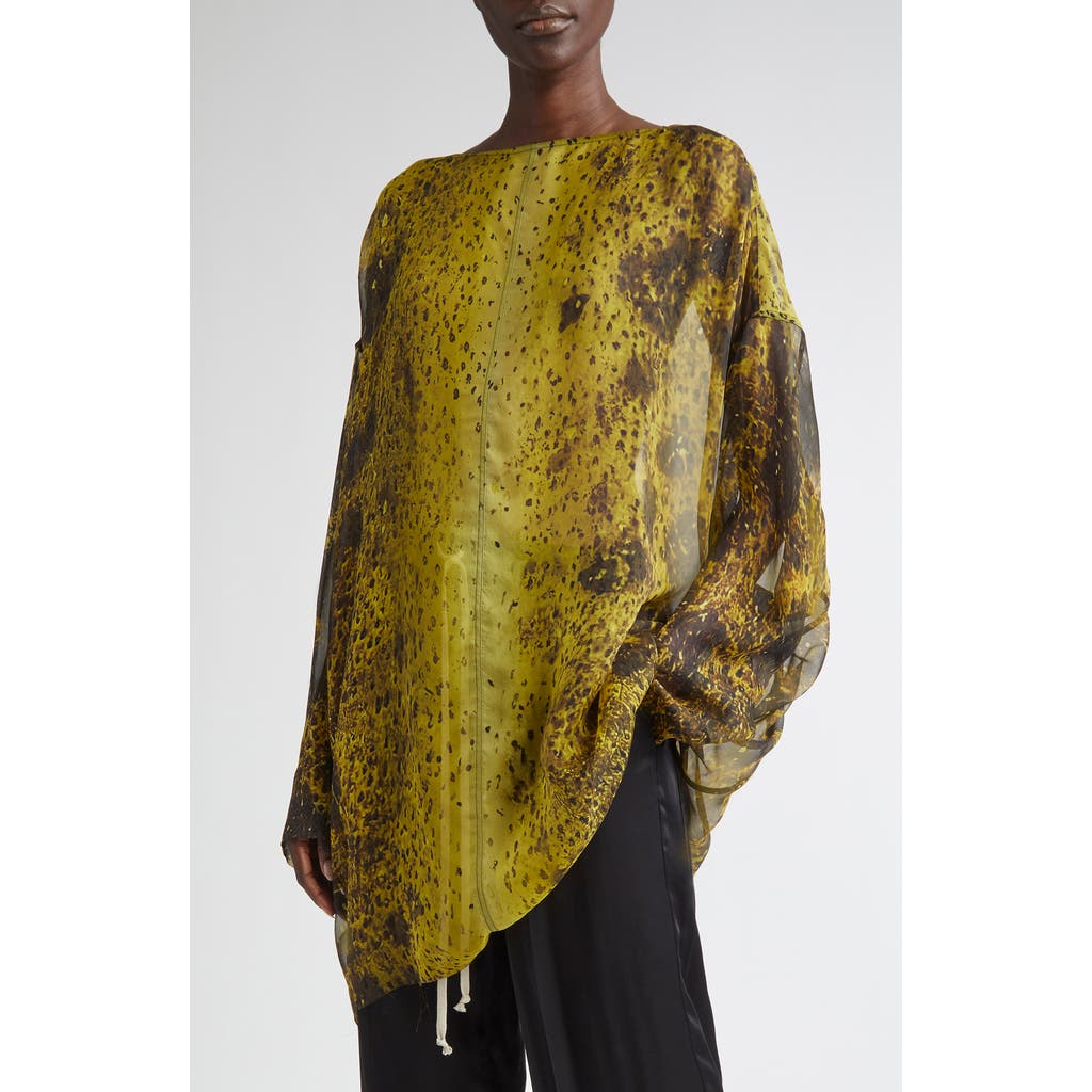 Rick Owens Eclipse Silk Tunic