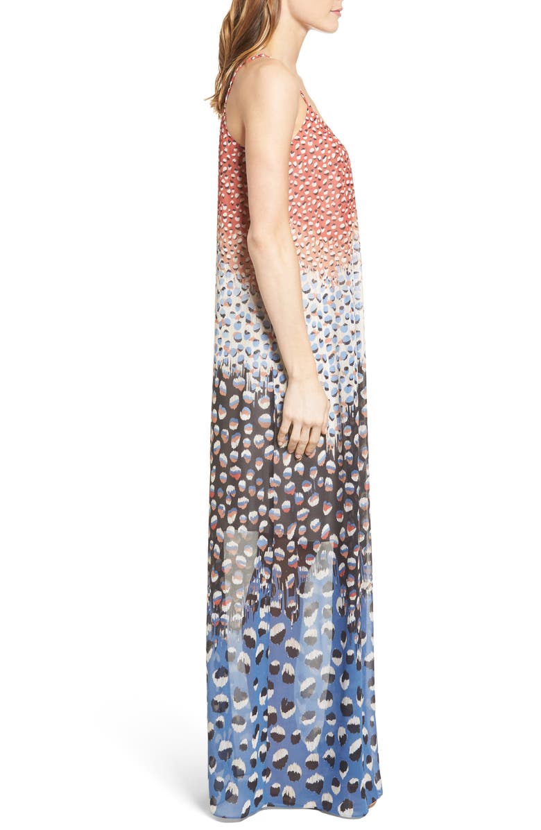 NIC+ZOE Mix Print Maxi Dress, Alternate, color,