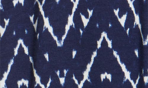 Loveappella Lattice Yoke Swing Tank In Navy