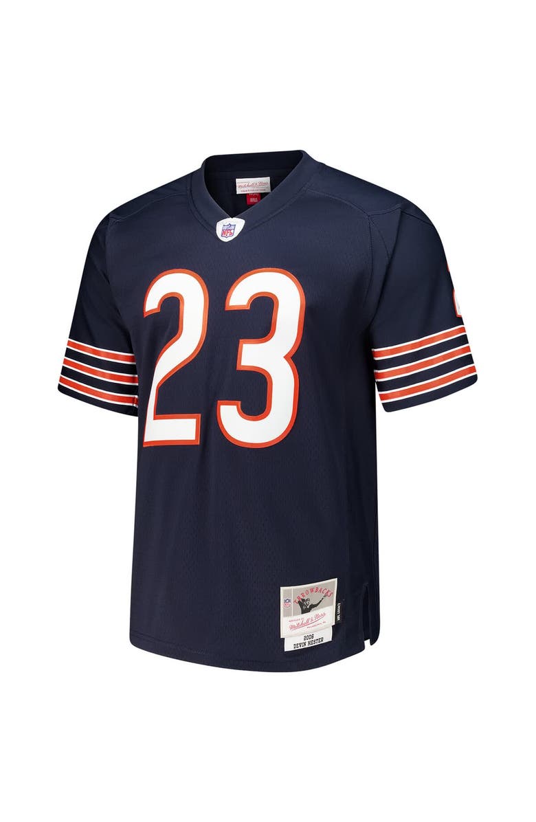 Mitchell & Ness Men's Mitchell & Ness Devin Hester Navy Chicago Bears 1995 Legacy Replica Jersey, Alternate, color, 