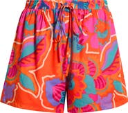 SUGARLIPS Kahlia Tropics Taliya Cotton Drawstring Shorts