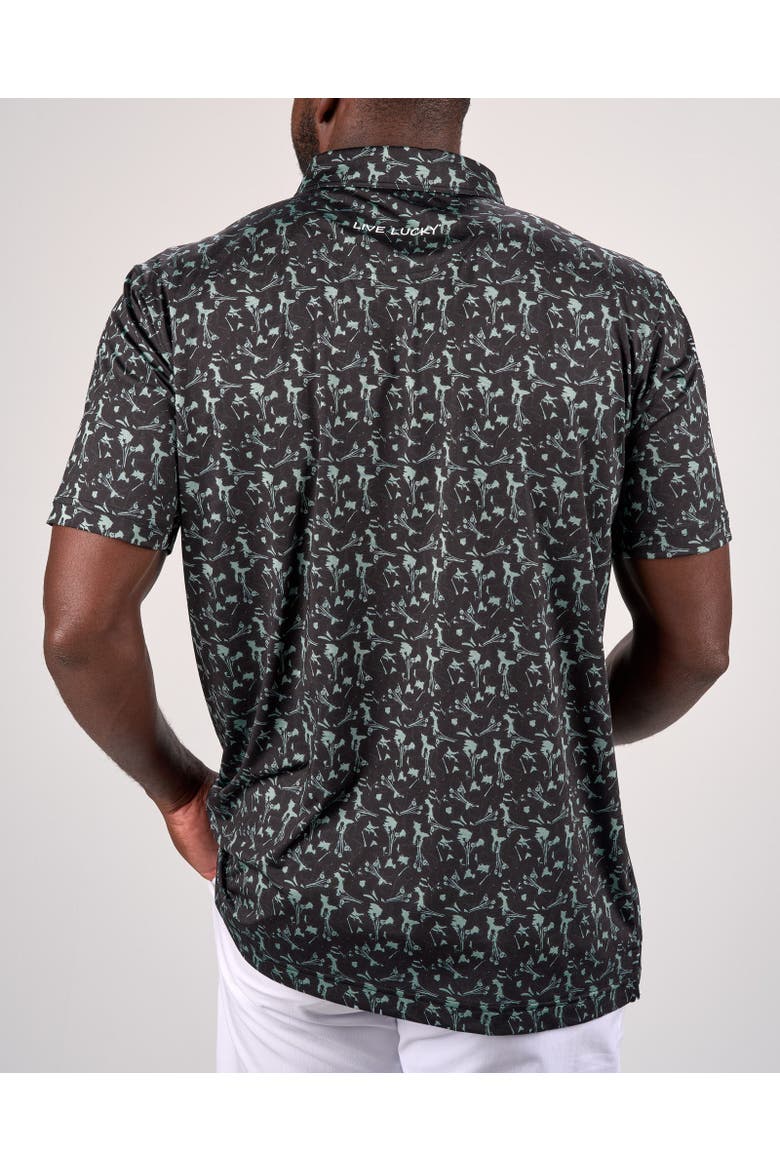 Night Lights Polo, Alternate, color, Black