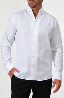 STUDIO GARNET LOS ANGELES Textured One-Piece Collar Shirt