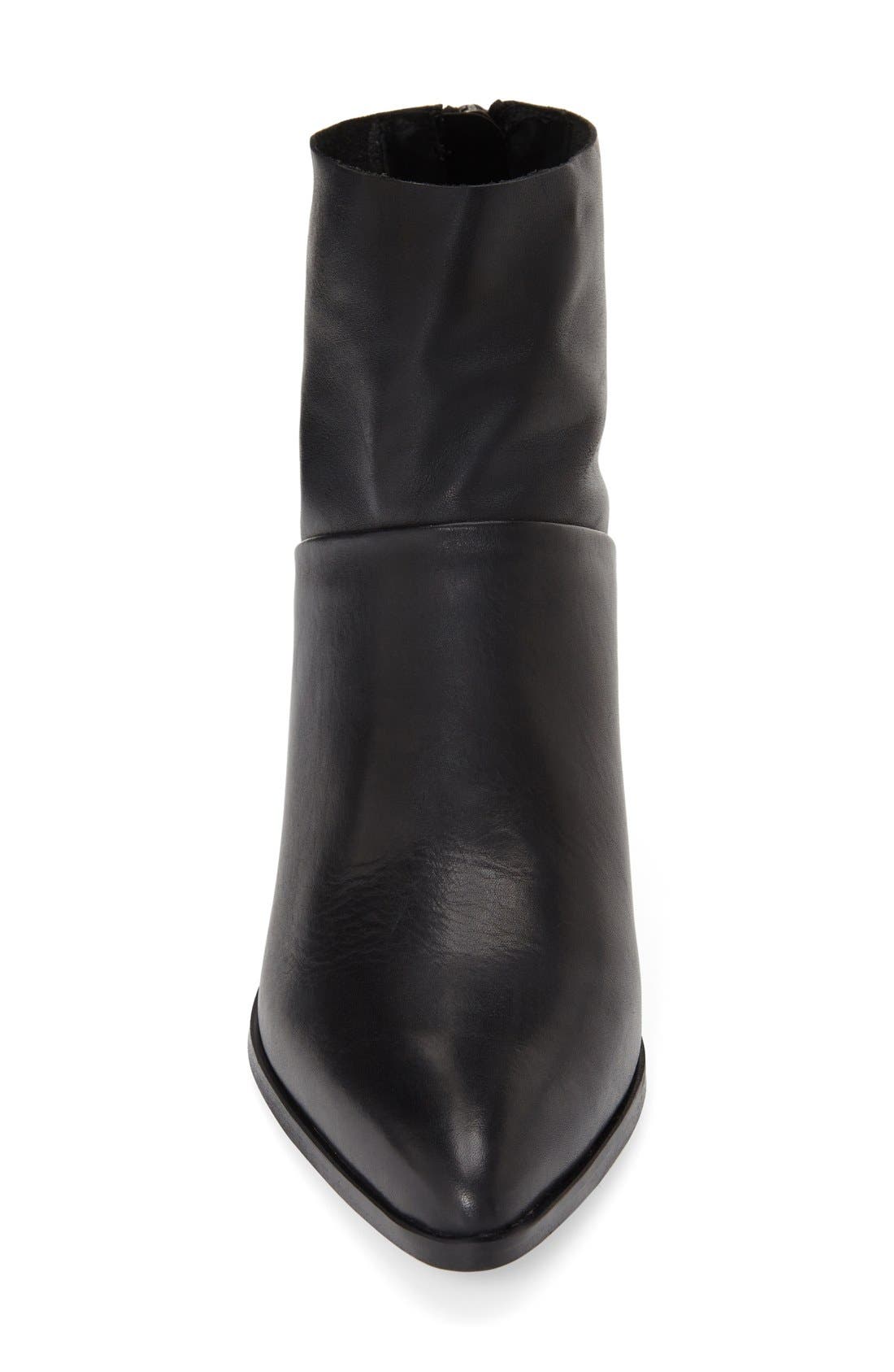 Topshop 'Midnight' Pointy Toe Boot, Alternate, color, 