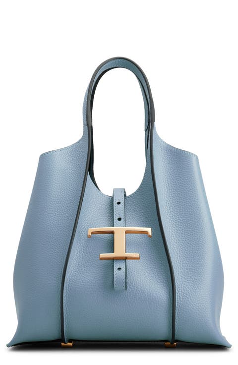 Mini T Timeless Leather Shopping Bag