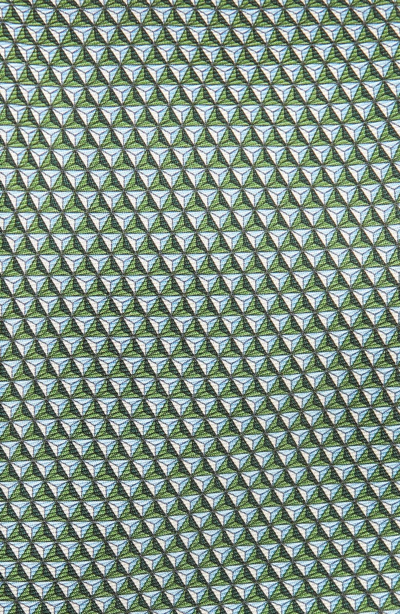 ZEGNA TIES Quadri Colorati Microprint Silk Tie, Alternate, color,