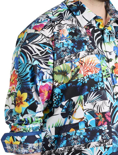 Robert Graham Dxl Big & Tall Tahiti Sport Shirt