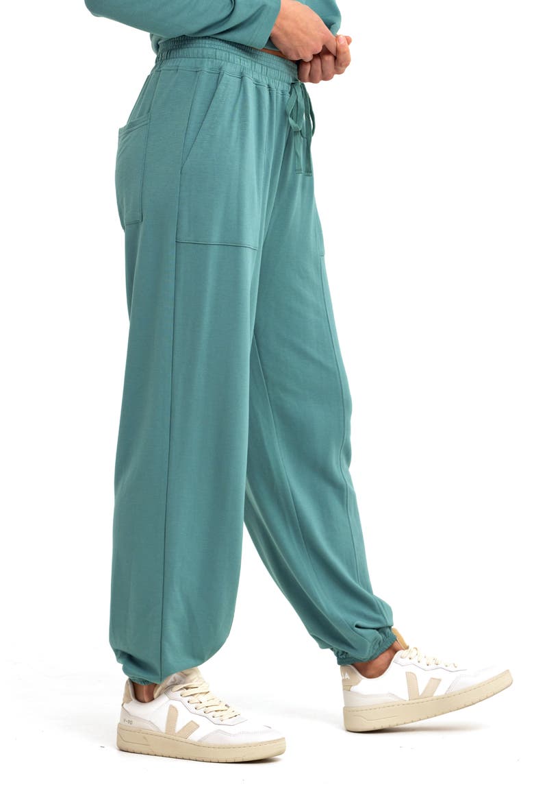 Lottie Terry Sweatpants, Alternate, color, SPEARMINT