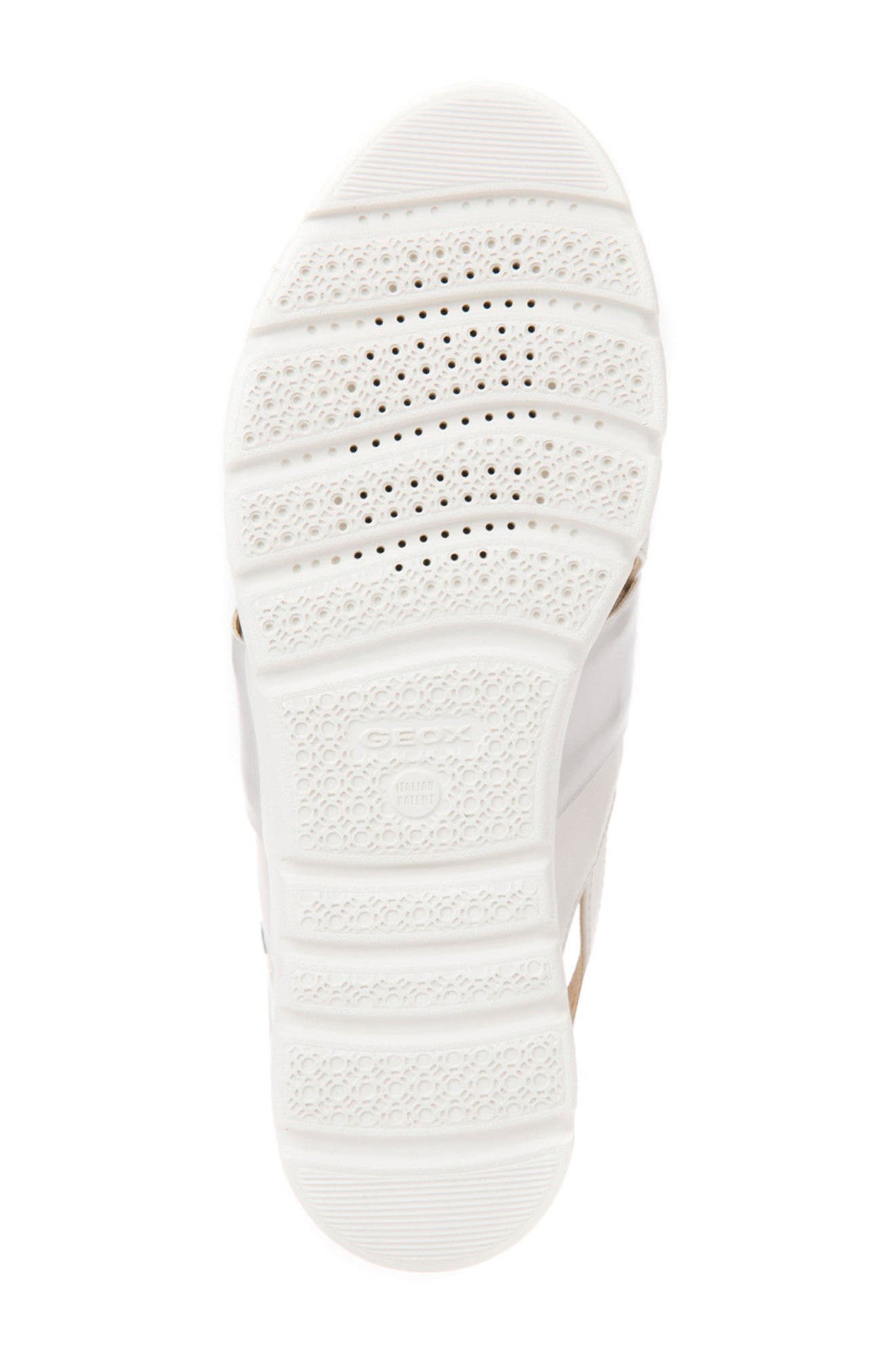Amalitha Platform Sandal, Alternate, color, OFF WHITE LEATHER