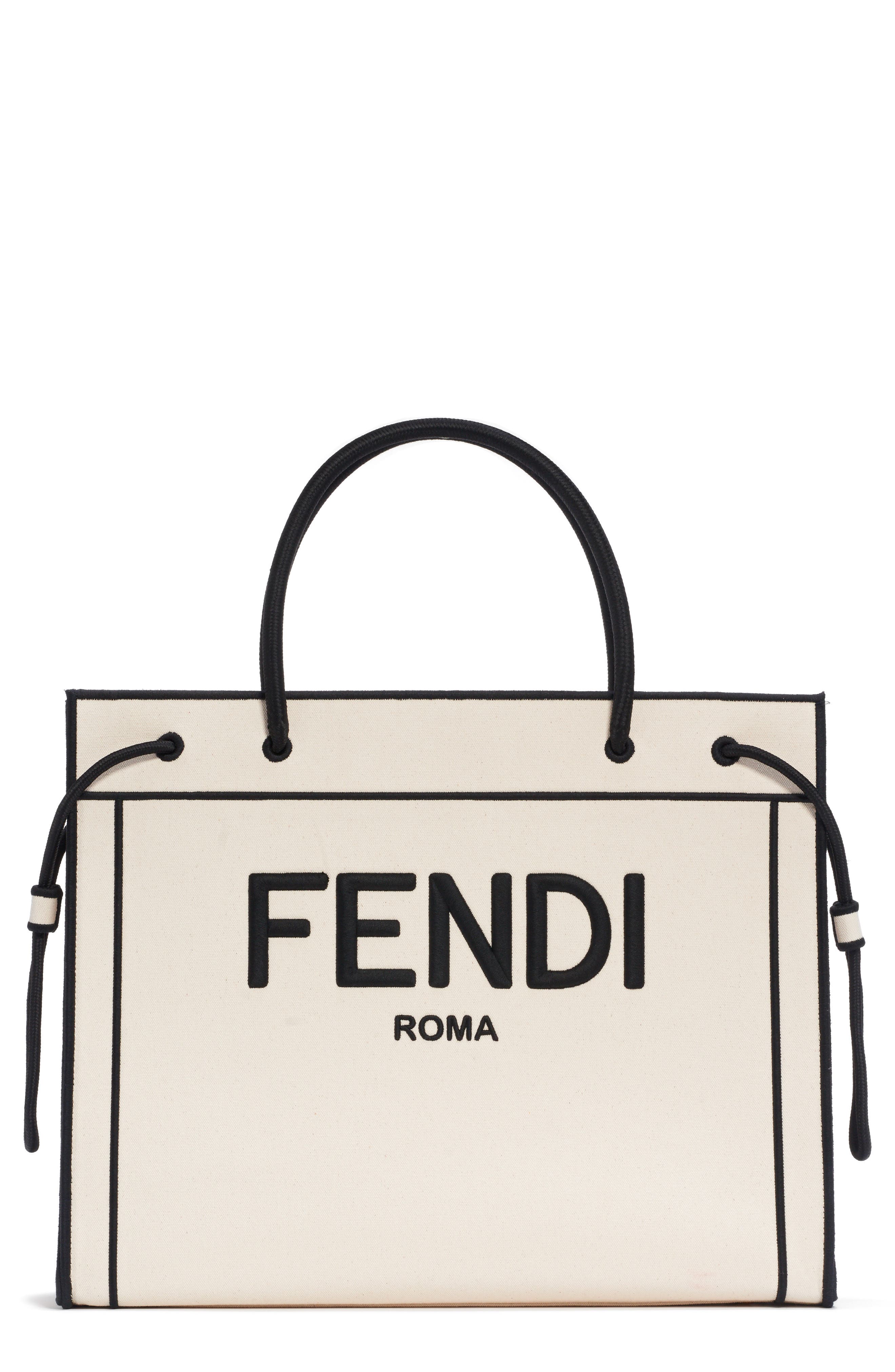 Fendi Medium Roma Shopper, Main, color, 