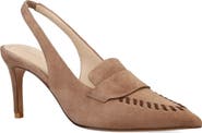 Pelle Moda Lucea Pointed Toe Slingback Pump