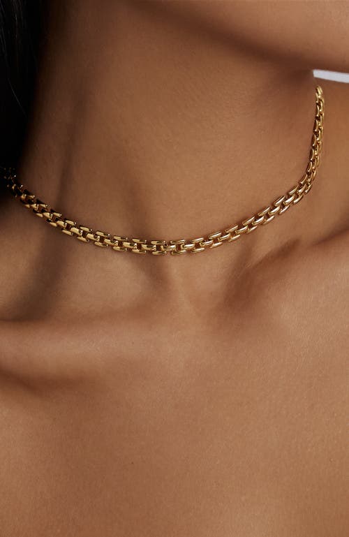 Rc Retro Chic Rome Chain Necklace In Gold