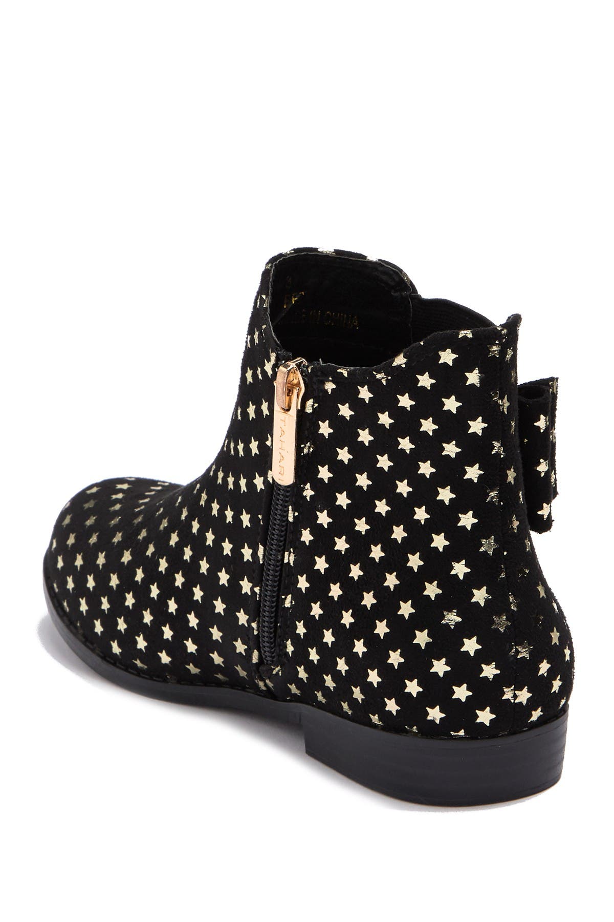 Tahari Fez Foil Print Ankle Boot, Alternate, color, 