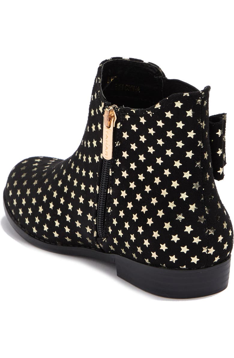 Tahari Fez Foil Print Ankle Boot, Alternate, color,