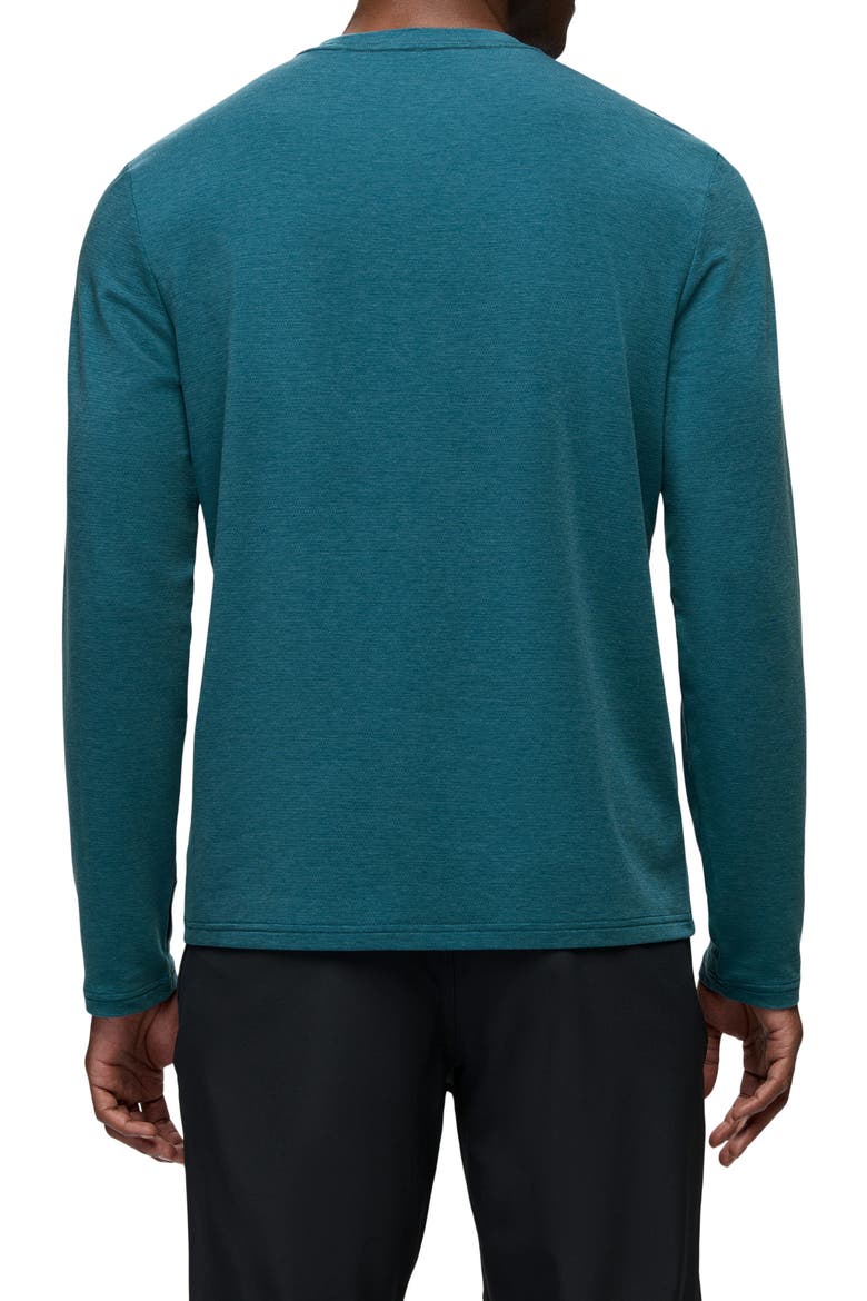 Tolmie Tech Performance Long Sleeve T-Shirt, Alternate, color, BLUE CORAL HEATHER