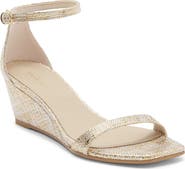 Stuart Weitzman Nudistcurve Wedge Sandal