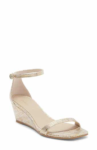 Stuart Weitzman Nudistcurve Wedge Sandal