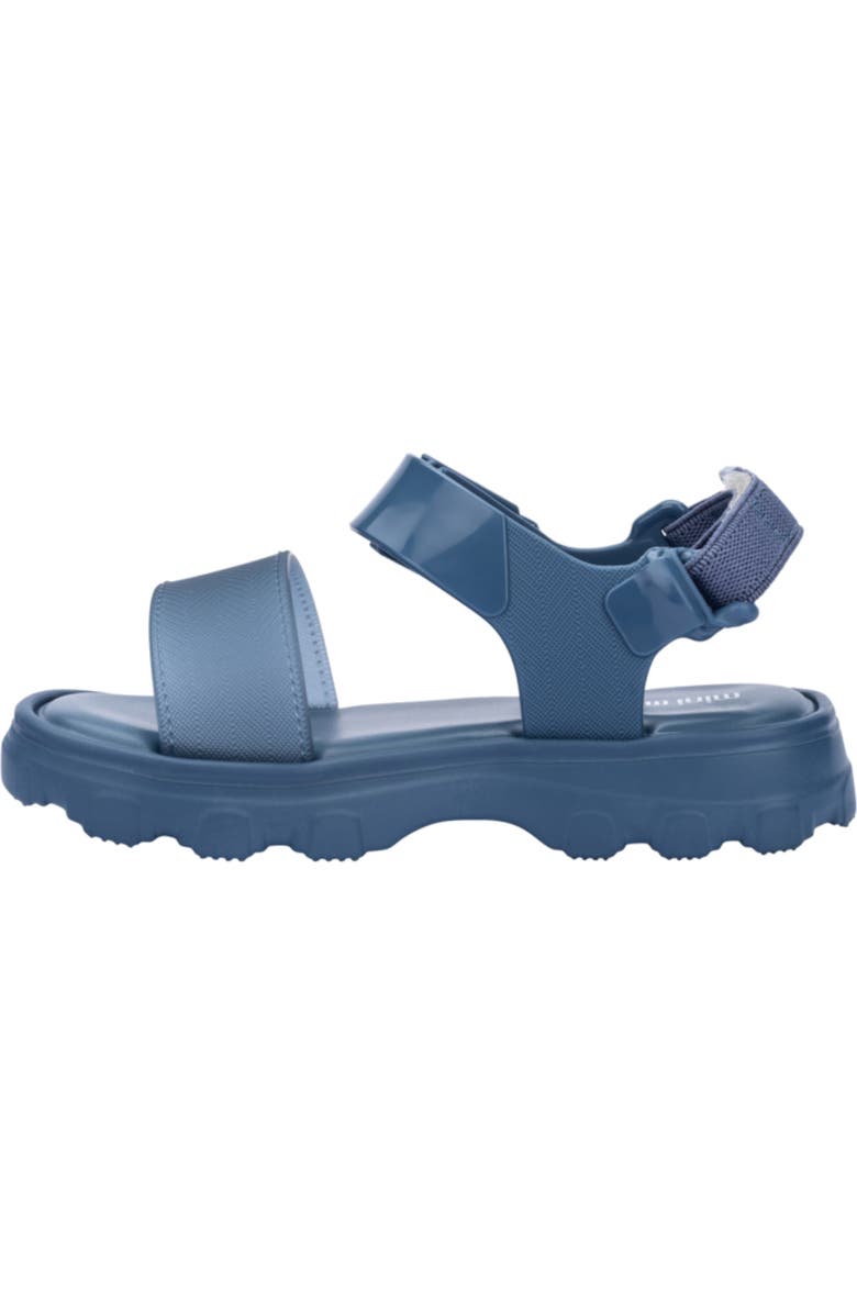 Mini Melissa Kids' Kick Off Platform Sandal, Alternate, color, Blue/ Blue