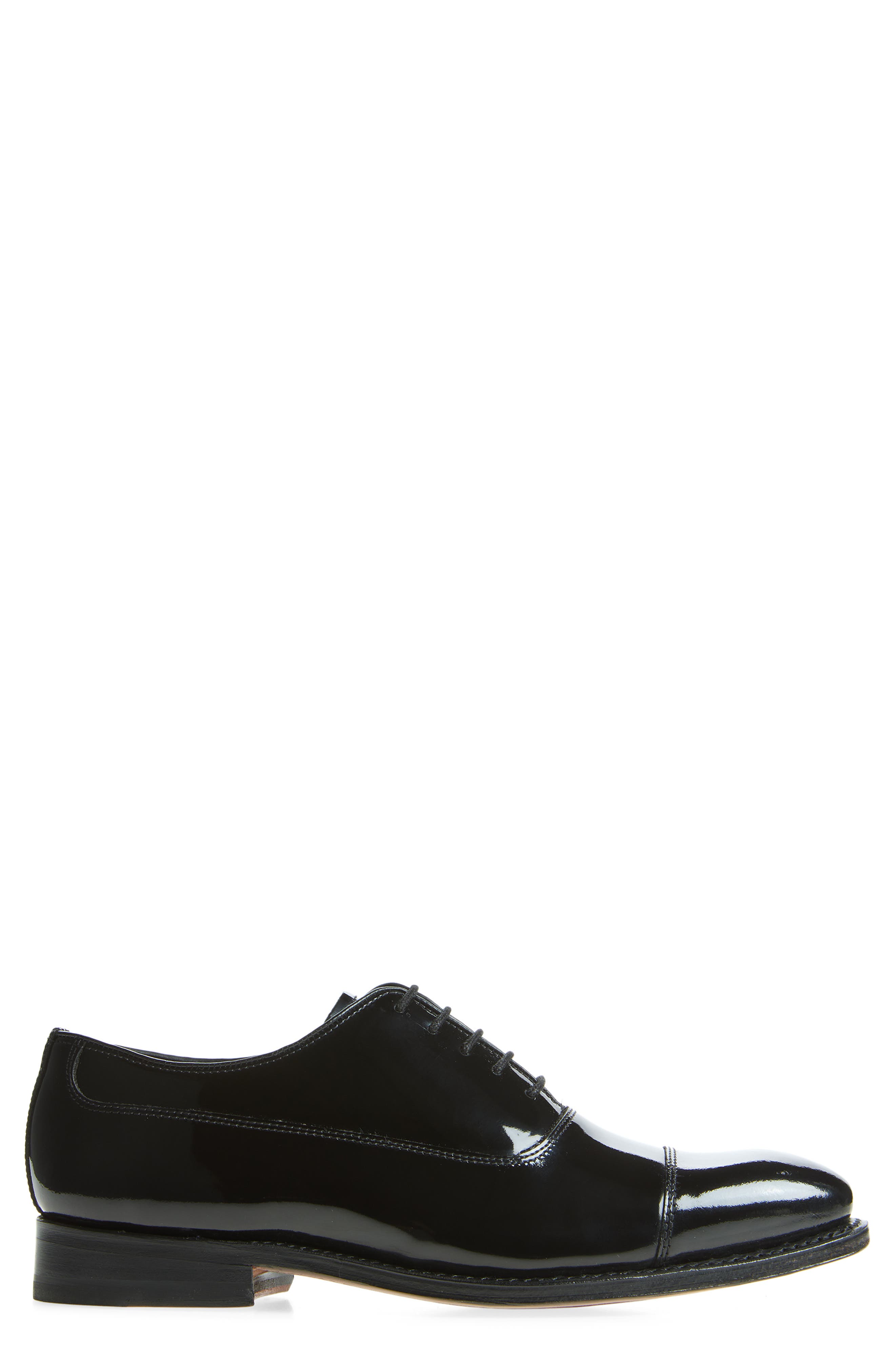 Allen Edmonds Baylor Oxford, Alternate, color, Black Patent