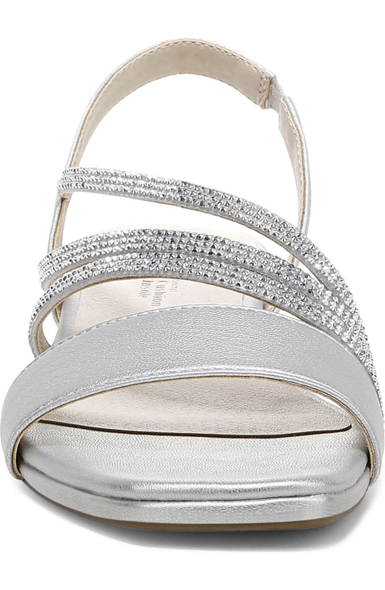 LifeStride Joy Strappy Sandal, Alternate, color, Silver