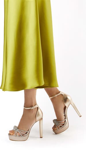 Callirah Ankle Strap Platform Sandal