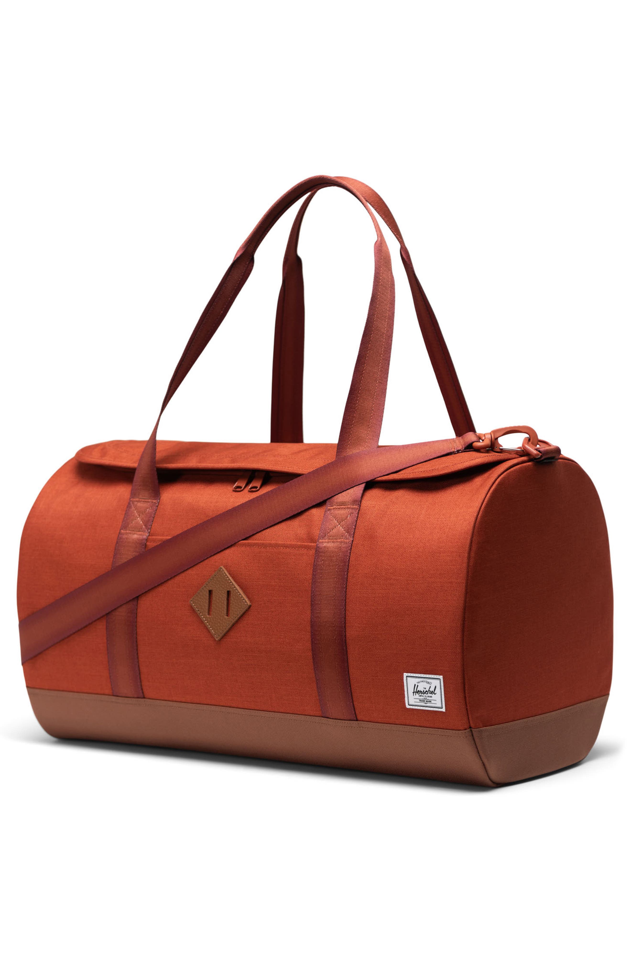 Herschel Supply Co. Heritage Recycled Polyester Duffle Bag, Alternate, color, 