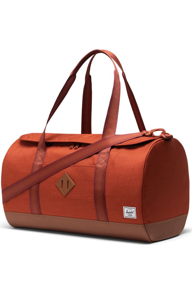 Herschel Supply Co. Heritage Recycled Polyester Duffle Bag, Alternate, color,