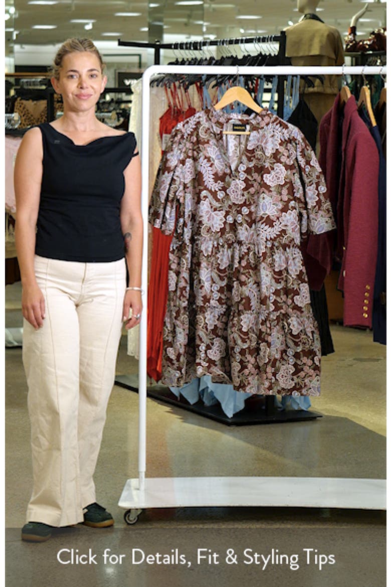 Dixie Split Neck Shift Dress video