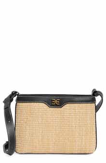 Sam Edelman Marsella Raffia Crossbody Bag