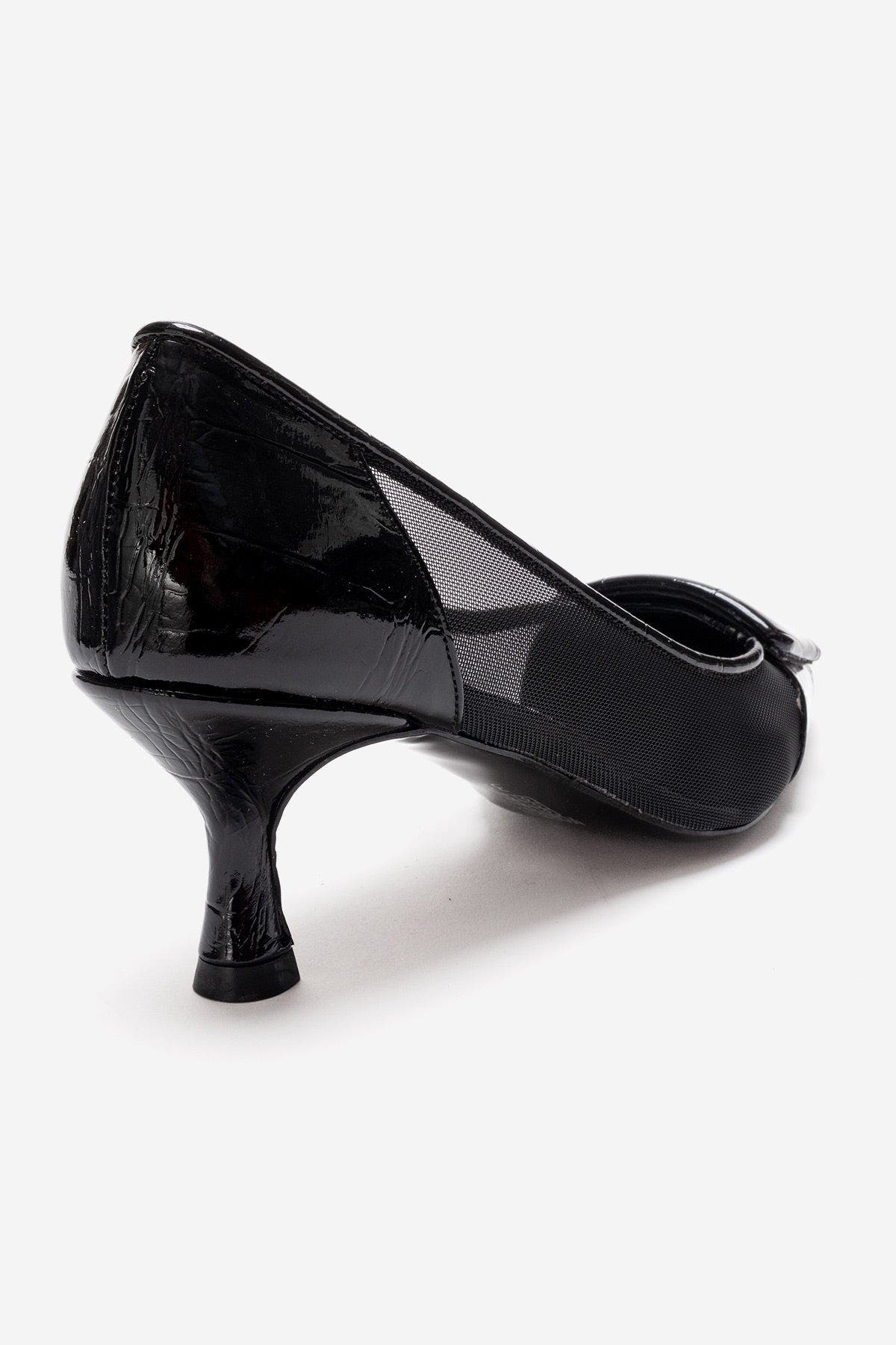 Prologue Shoes Ola Stiletto Pump, Alternate, color, Black Patent