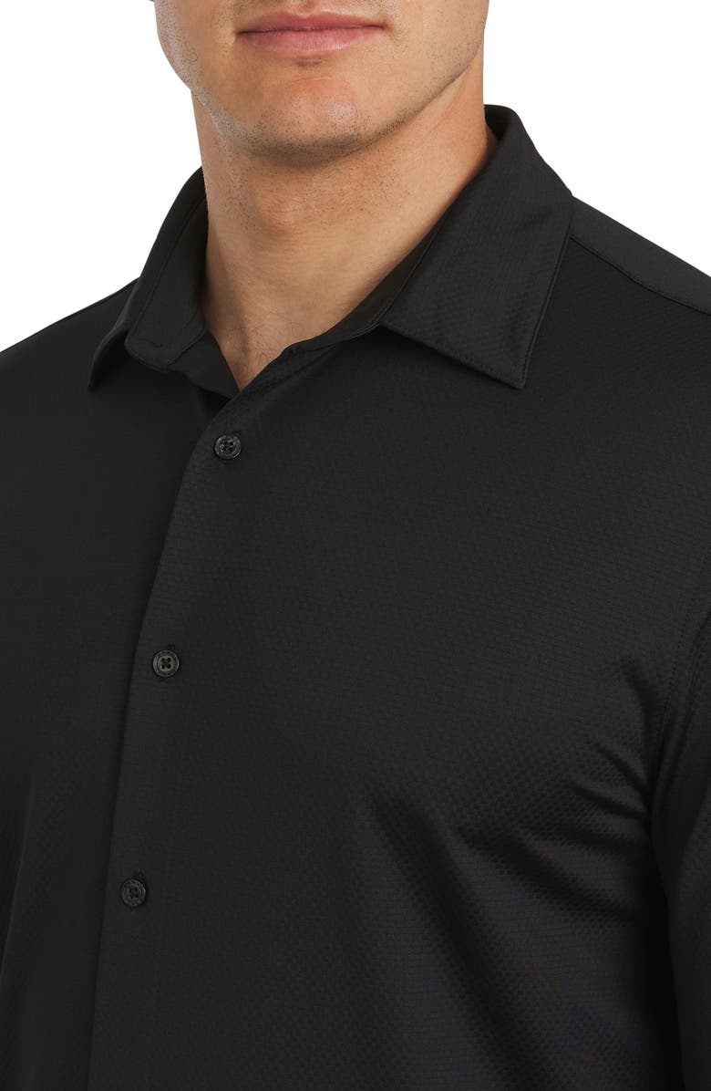 DKNY SPORTSWEAR Howard Button-Up Shirt, Alternate, color, Black